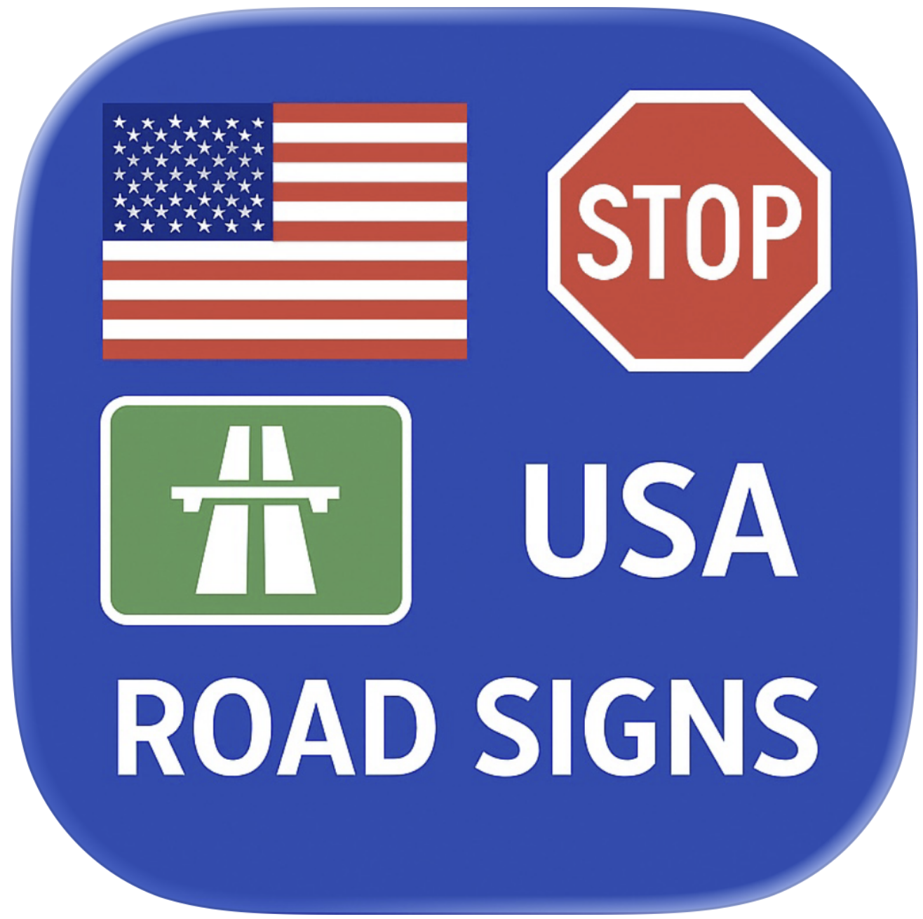 USA Road Sign